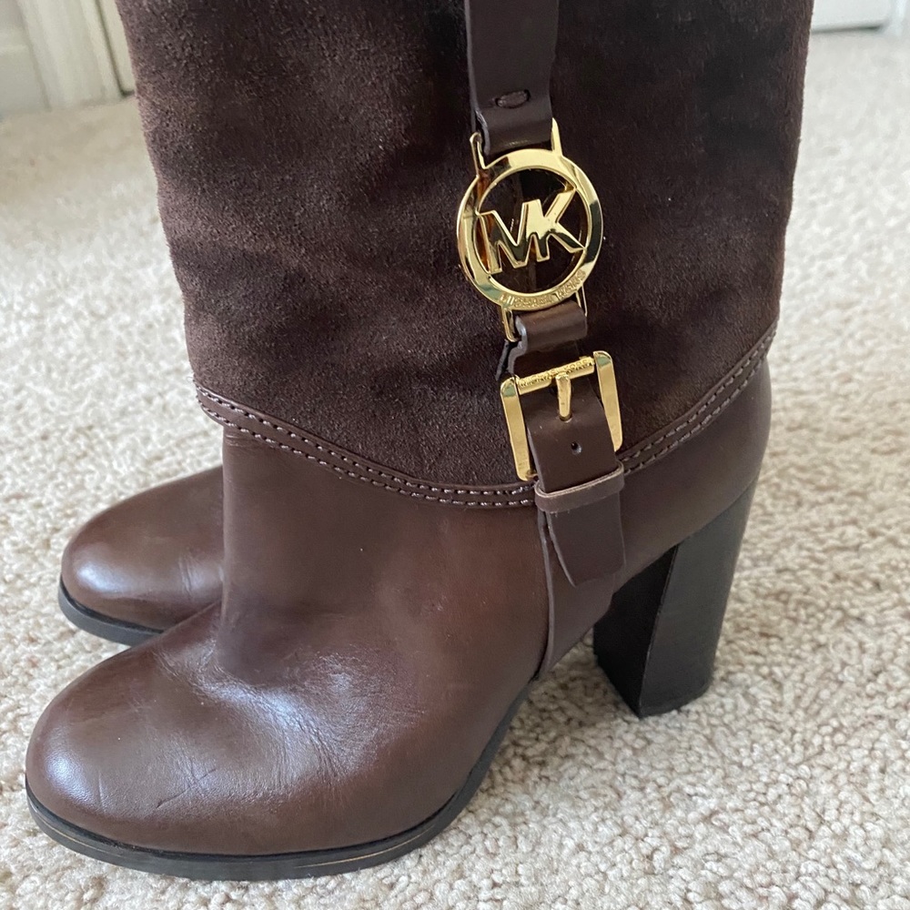 Michael Kors brown ankle boots